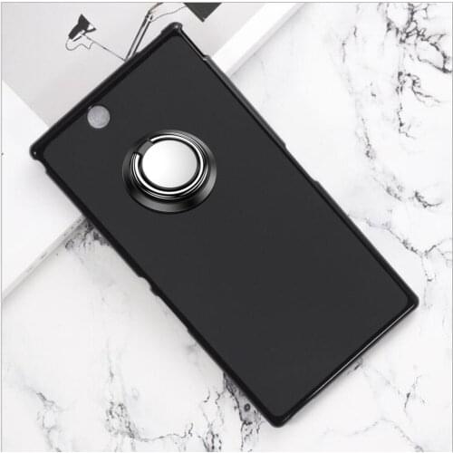 Soft Case For Sony Xperia Z1 Compact C3 Z Ultra XL39H Z L36H C4 L4 E5 M2 E4G Back Ring Metal Car Magnetic Holder Cover