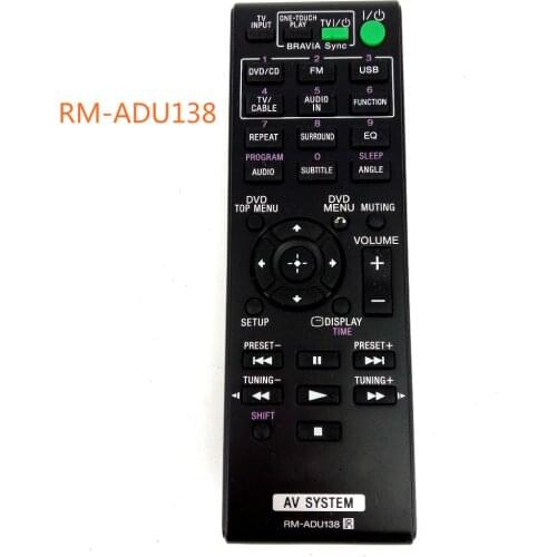 NEW RM-ADU138 for Sony AV SYSTEM Remote control FOR DAV-TZ140 HBD-TZ140 SS-CT121 SS-TS121 SS-WS121 Home Theater Syste
