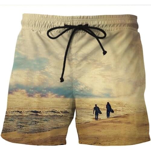 Mens Harajuku Summer Beach Board Boxer Shorts Trunks 2020 Brand 3D Quick Dry Boardshorts Men Hip Hop Short Homme Beach Wear 6xl