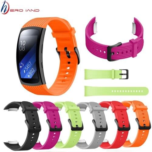 Replacement Wrist Strap for Samsung Gear Fit 2 Pro Band Soft Silicone Watchband for Samsung Gear Fit 2 Pro / Fit 2 SM-R360 Strap