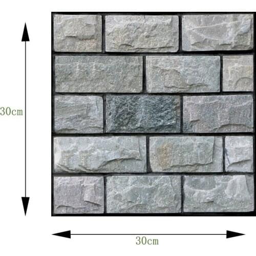 Three-Dimensional Tile Sticker Anti-Collision Sticker PVC Wall Stickers wall stickers home decor living room