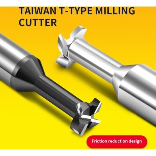 Tungsten steel Alloy T Slot ROMTIC Milling Cutter Machining Hard Steel Alloy Steels Special Groove Cutter For Steel And Aluminum