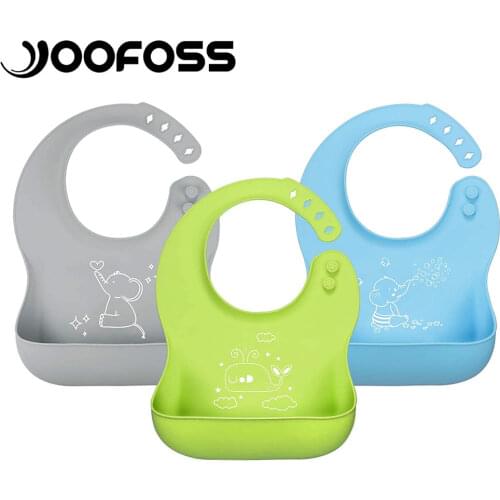 Yoofoss Silicone Bibs For Babies