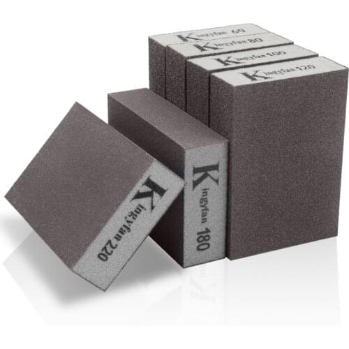 Grit 120 180 240 320 600 1000 Wall Grinding Sponge Sand Block Sandpaper Craft Model Paint Polished Sand Brick Kitchen Cleaner