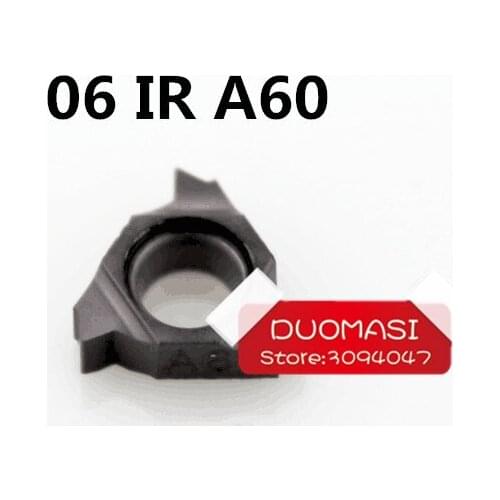 10 pcs 06 IR A 60 ,Indexable Tungsten Carbide Threading Lathe Inserts for Threaded Lathe Holder,thread turning tool holders