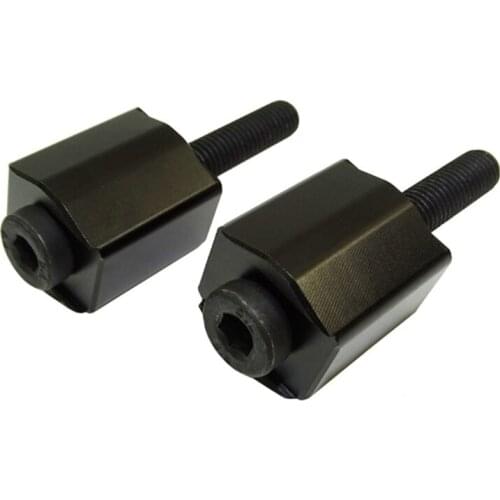Anti-scratch Heightening Block Pedal 2Pcs Durable Handlebar Risers Adapter Motorcycle Modification Tool