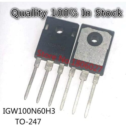 5PCS/lot G100H603 IGW100N60H3 TO-247 600V 100A Spot hot sale