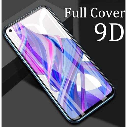 9D Glass Film For Infinix Note 7 Screen Protector Tempered Glass For Infinix Hot 9 Tempered 9D Curved Fill Cover