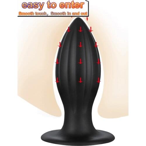 Anal Toys Powerful Suction Cup Anal Plug Butt Plug Toys for Adults Men Women Vaginal Anal Dilator Masturbator Anal Dildo Sexshop