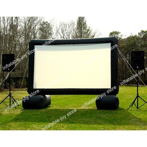 Free Shipping to door, giant Inflatable Movie Screen, inflatable projector screen outdoor, inflatable movie screen