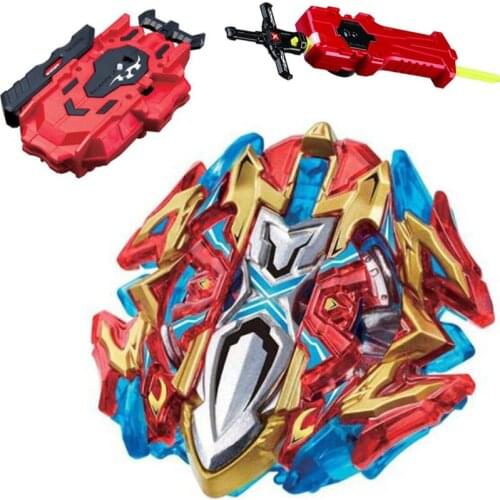 Buster Xcalibur 1' Sword Burst Spinning Top BOOSTER B-120 LR RED Launcher and Sword Launcher B121 B122 B125 B127 B128