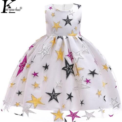 Kids Dresses For Girls Clothes 2018 Girls Dress Summer Princess Dress Christmas Party Dresses For Kids 3 4 5 6 7 8 9 10 Years