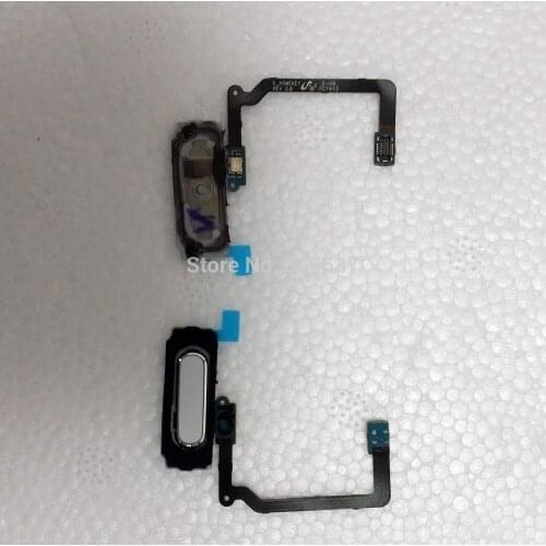 For Samsung Galaxy S5 G900F G900H/Galaxy S5 Mini SM-G800 Home Button Key With Flex Cable Ribbon Black White Gold Color 10pcs/lot