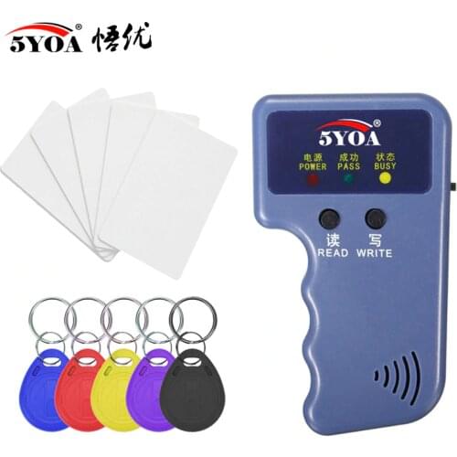125KHz RFID Duplicator Copier Writer Programmer Reader Writer ID Card Cloner & key