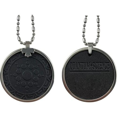 Spiritual Quantum Pendant Necklace with Stainless Steel Frame Drop Shipping