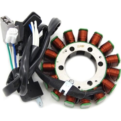 Motorcycle Ignition Magneto Stator Coil for Kawasaki KRF800 Teryx LE 2014-2018 21003-0166 Magneto Engine Stator Generator Coil
