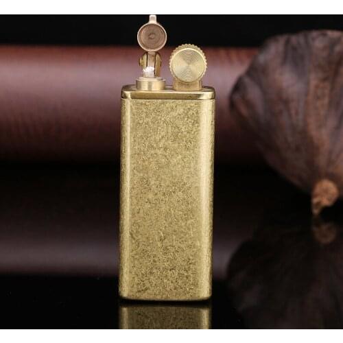 Copper Shell High-grade Windproof Kerosene Lighter Tobacco Accessories Gift for Men Briquets Et Accessoires Fumeurs Isqueiro