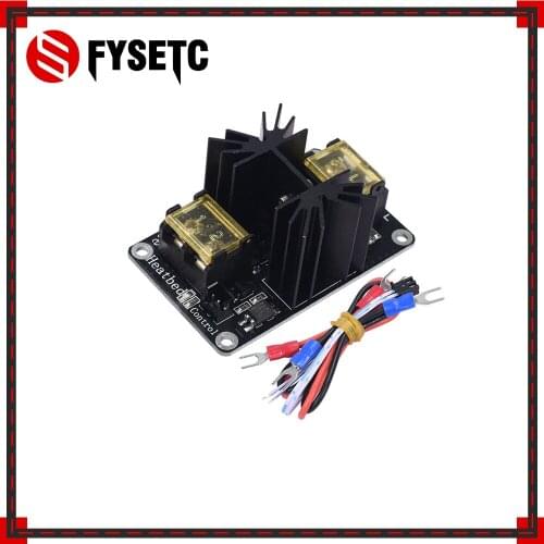 2PCS Add-on Heated Bed Power Expansion Module Hot bed Module High Power Module MOS Tube with Cable For Anet A8 A6 A2 Ramps 1.4