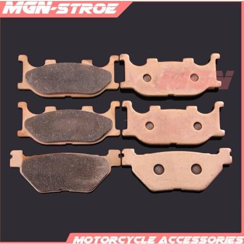 Motorcycle metal sintering brake pads For T-MAX500 TMAX500 TMAX 500 XP500 2001 2002 2003 01 02 03