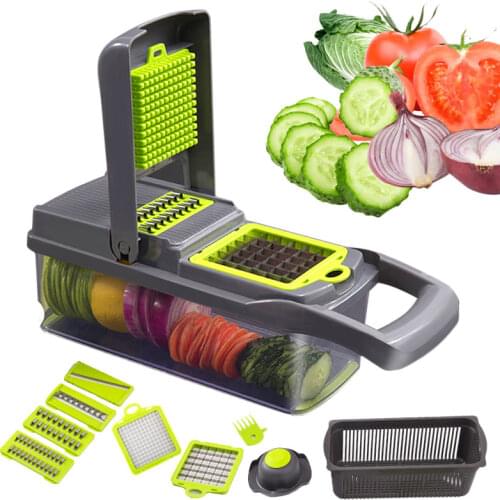 New Multifunction Vegetable Cutter Kitchen Accessories Gadgets Steel Blade Potato Peeler Carrot Grater Kitchen Tool