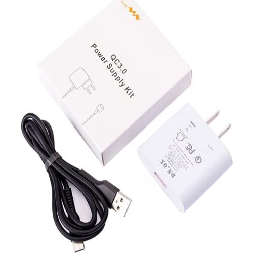 Original TS80 Digital Soldering Iron EU US Plug QC 3.0 USB Type-C Power Supply Adapter Station Replacement 3.6V - 12V EU US Plug
