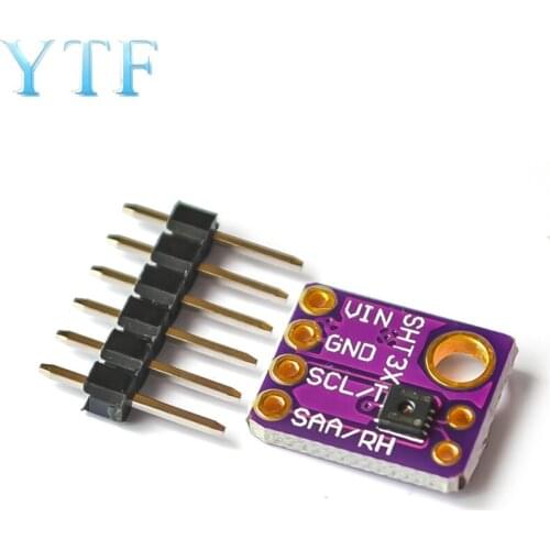SHT30 Digital Output Temperature and Humidity Sensor Module IIC I2C Interface 3.3V GY-SHT30-D For Arduino