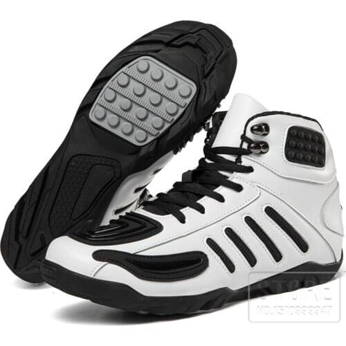 Four Seasons Motorcycle Riding Boots Mens Anti-fall Motorcross Boots Men Breathable Rider Road Racing Casual Shoes Boots