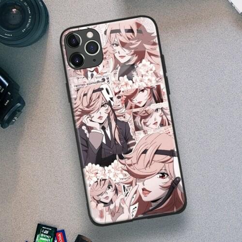 High Rise Invasion Yayoi Kusakabe Anime Soft TPU Glass Phone Case for IPhone SE 6s 7 8 Plus X Xr Xs 11 12 Mini Pro Max Samsung