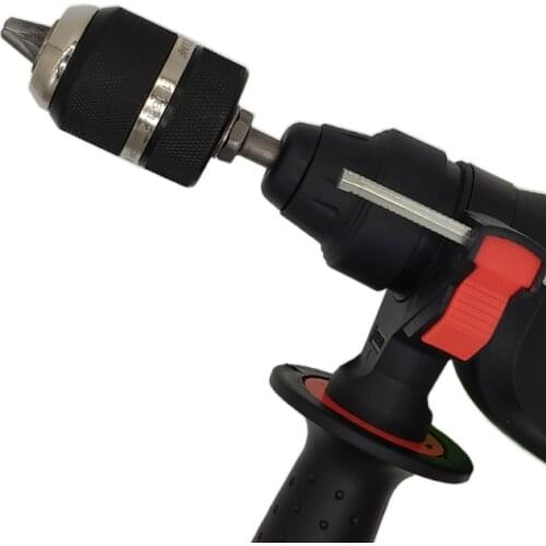 1/2-20UNF 1.5-13mm Keyless Metal Drill Chuck Quick Change Adapter SDS-Plus Shank 1/4" Hex Square Fit Rotary Hammer/Hammer Drill