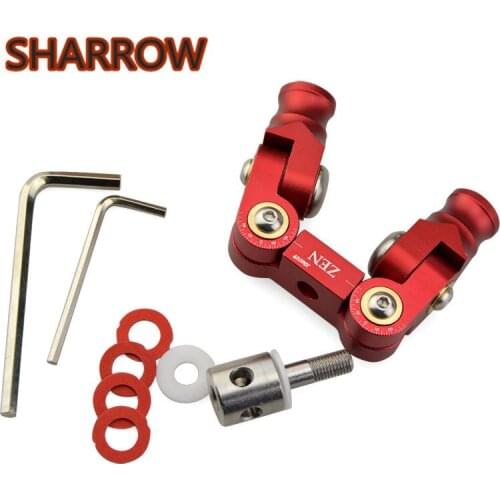 1Pc Adjustable Double Side V-Bar Archery Quick Disconnect Shock Absorber Stabilizer Bow Outdoor Shooting Training Accessories