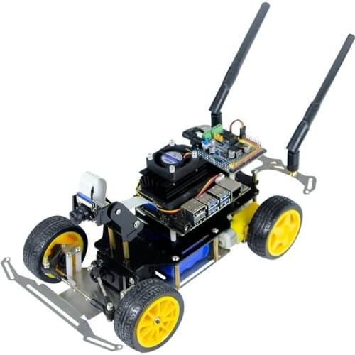 Car deep learning visual tracking artificial intelligence ros