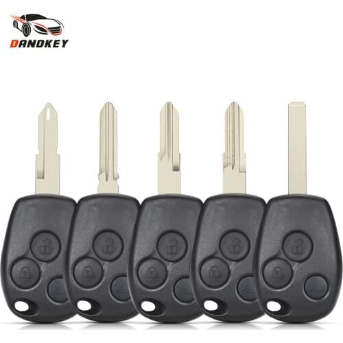 Dandkey 3 Button Key Case For Renault Trafic Vivaro Primastar Movano Remote Fob Shell 206 207 307 306 Key