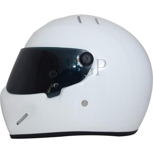 DIY CRG ATV-5 Very light high-quality fiberglass material motorcycle racing helmet. Go-kart protective helmet Star Capacete