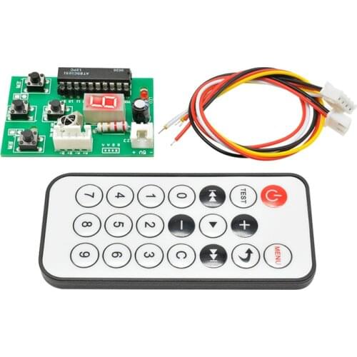 DC 4 -6V Stepper Motor Driver Controller Integrated Board 2 Phase Adjustable Speed Motor Driver Module with Remote Control
