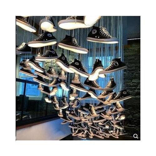 Art Gallery Exhibition Center Commercial Art ktv Coffee Shop Clothing and Shoe Shop Creative Individuality Custom Droplight