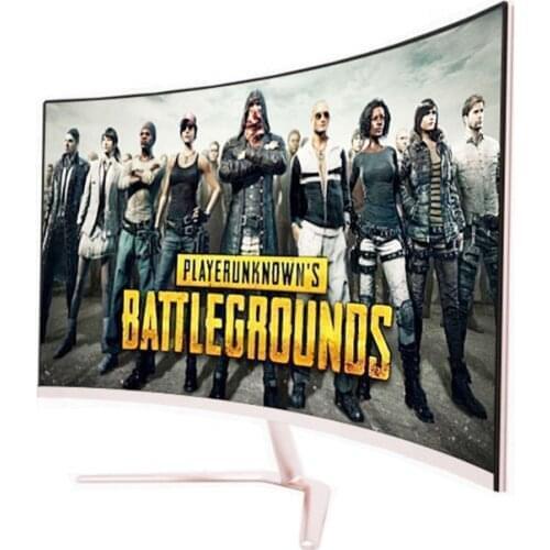 24 Inch LED/LCD Curved Screen Monitor 75Hz HD Gaming Computer Flat panel display VGA/HDMI Interface