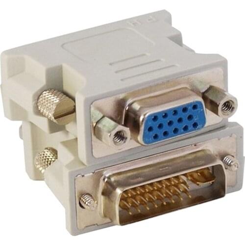 DVI To HDMI Adapter Cable 24K Gold-Plated Plug HDMI To DVI 24 + 1 Pin 24 + 5 Pin 1080p Video Converter Cable for PC HDTV 50PCS