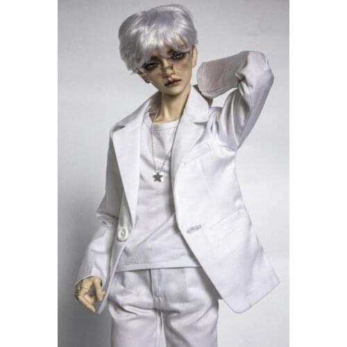 [wamami] White Suit Prce Charmg 2-Point 1/3 1/4 SD17 Male BJD Dolls Dollfie Outfits