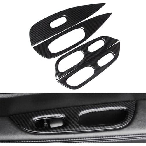 For Nissan X-Trail XTrail T32 Rogue 2014-2018 ABS Window Control Panel Glass Lift Switch Cover Trim Car-Styling Accessories