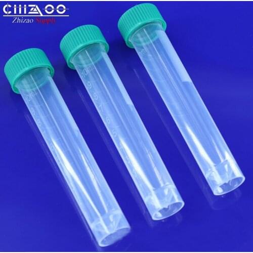 Lab Consumable Disposable Plastic Graduated 10ml Cryovial Freezing Tube