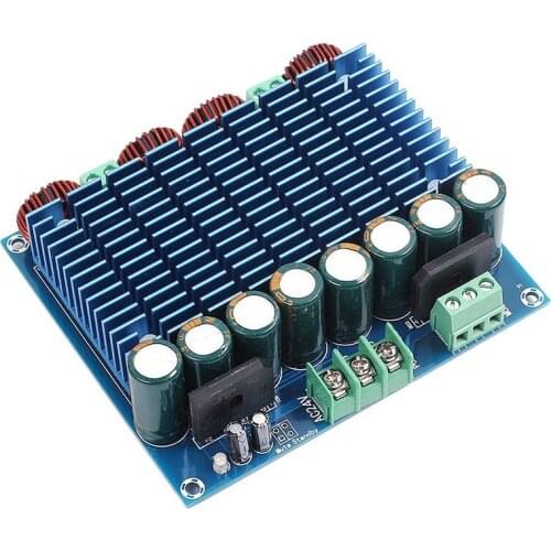 Top Deals XH-M252 Digital Power Amplifier Board TDA8954TH Dual-Chip Class D 420Wx2 High-Power Audio Power Amplifier Board