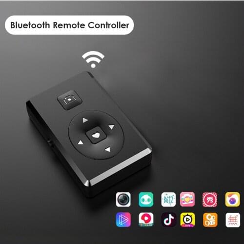 Mobile Phone Bluetooth Remote Control Portable Supplies Shutter Mobile Phone for iOS Android Cell Smartphone
