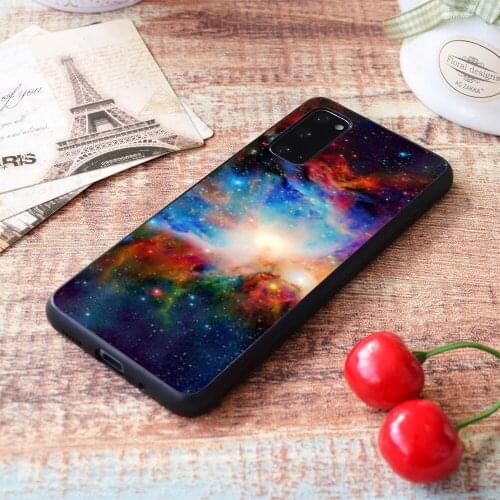 For Samsung Galaxy Hubble Telescope (Orion Nebula) Soft TPU border Samsung Galaxy Case