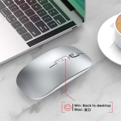 Wireless Mouse Bluetooth Rechargeable Mouse Wireless Computer Silent Mause Ergonomic Mouse USB Mice For Office PC Laptop Tablet