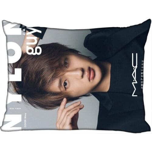 Shuanqian Custom Kamen Nissy Pillowcase 45x35cm(One Side) Rectangle Zipper Print Throw Pillowcase Cover Home Decorative