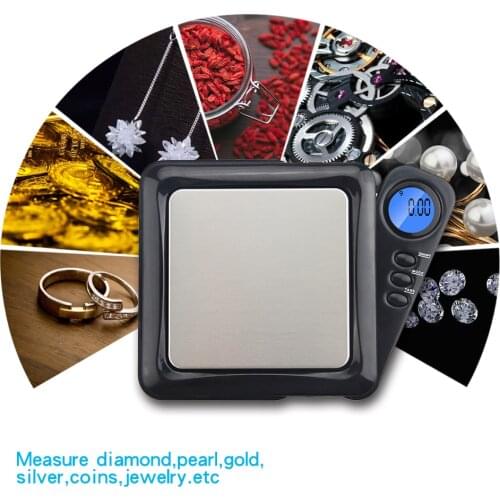 New Pocket Scale Digital Weighing Balance 0.01g High Preicision Mini Stainless Steel Jewelry Gold Scale Tools