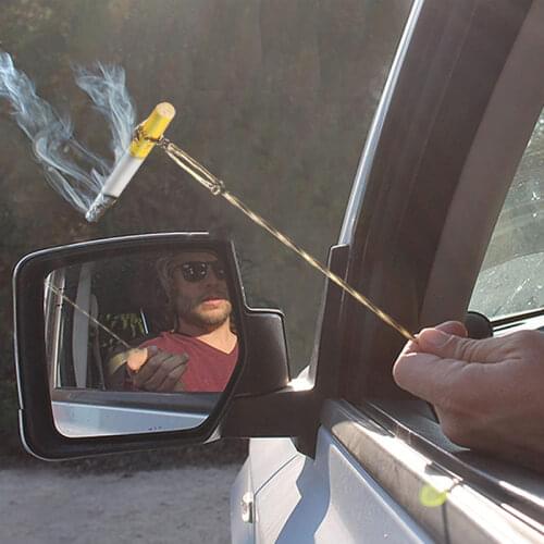 New Cigarette Holder Functional for Rolled Tobacco Blunts And Cigar Punch Brass - Smoke Holder multi-function cigarettes rack