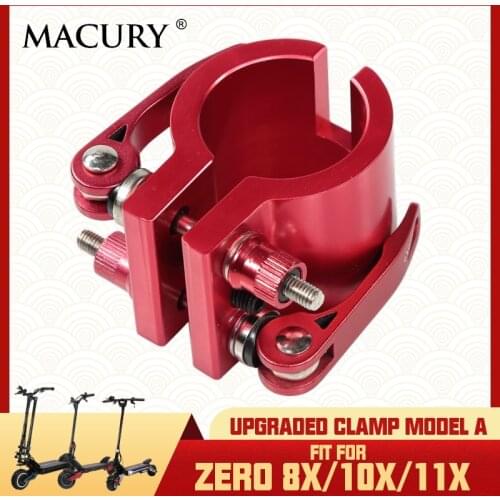 Original Upgraded Folding Clamp for ZERO 8X 10X 11X SPEEDUAL Dualtron DT3 Thunder Electric Scooter Rugged Lock of Vertical Stem