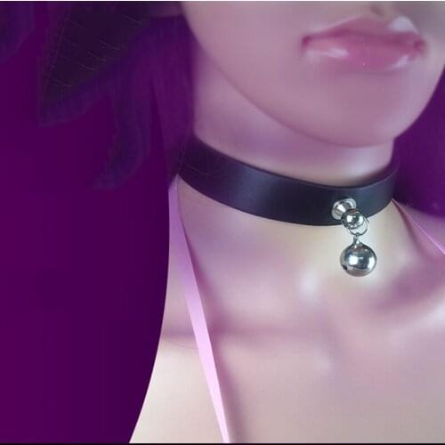 Alternative Toy Bell Collars Neck Cuffs Collars Bundle Bondage Training Torture Equipment Men and Women Dog Slave Sex Toys