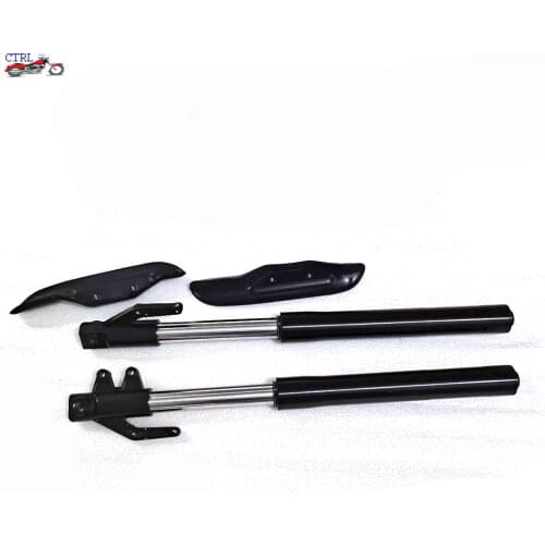 630MM Front Inverted fork shock absorption 45MM/45MM with shock protector cover for Apollo Chinese Dirt pit bike CRF KLX